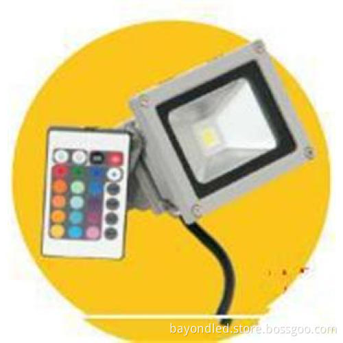 RGB LED Flood Light 10W Aluminum Material